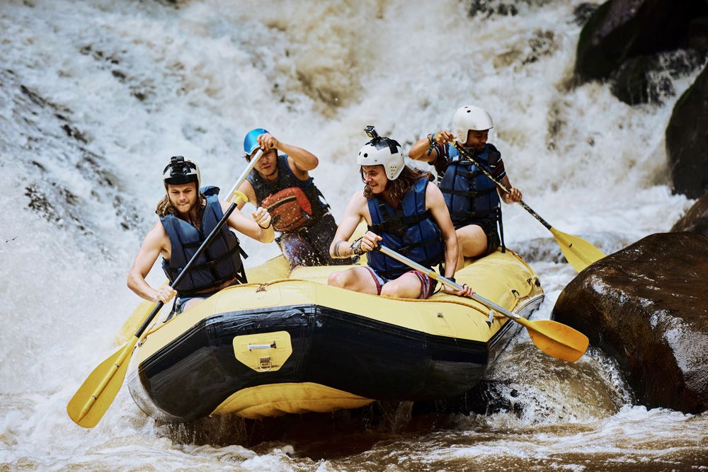 rafting