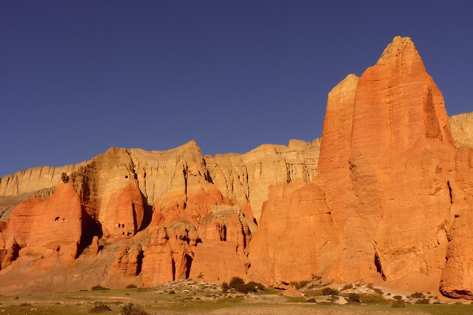 red cliffs
