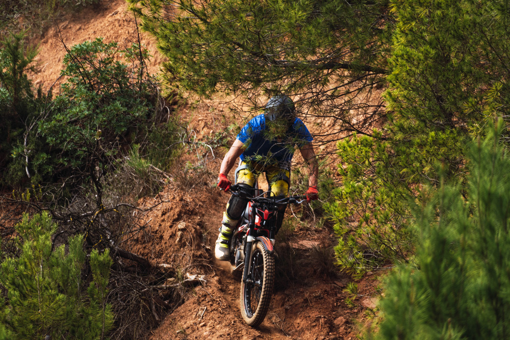 mountain biking